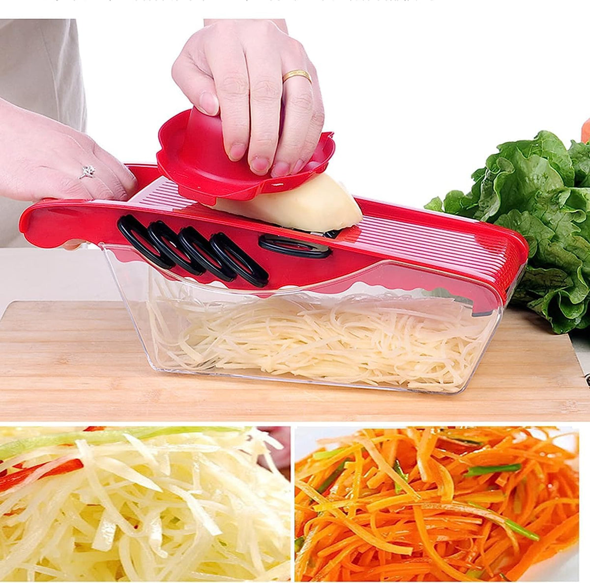10-in-1 mandoline slicer
